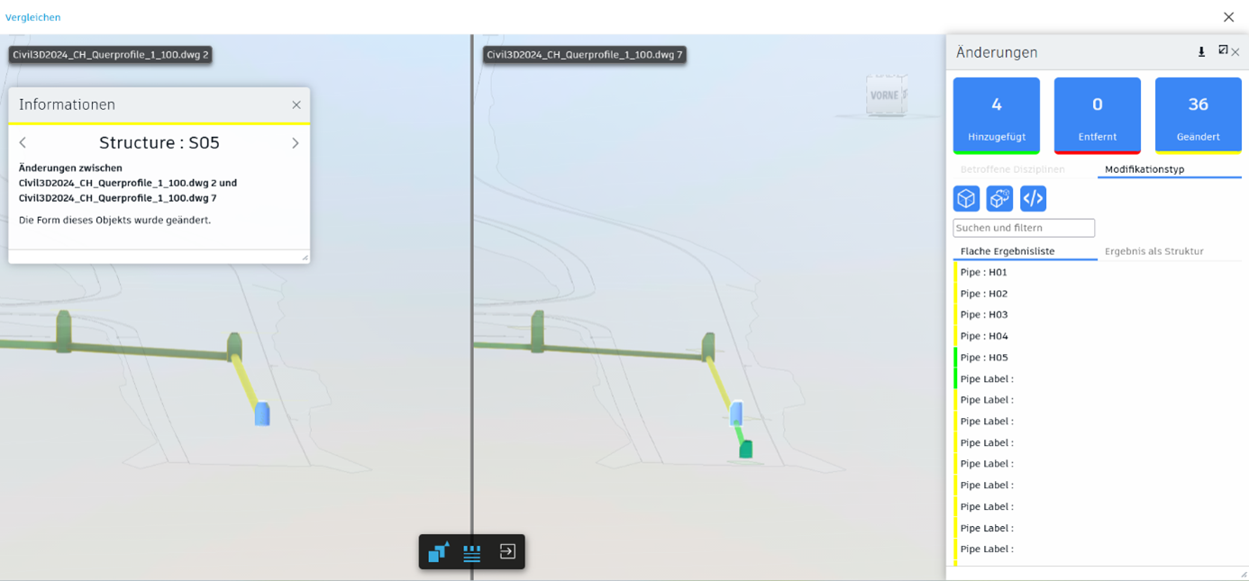 Autodesk Docs – Wie Sie als Infrastrukturplaner vom Versionsvergleich profitieren – Abbildung 4