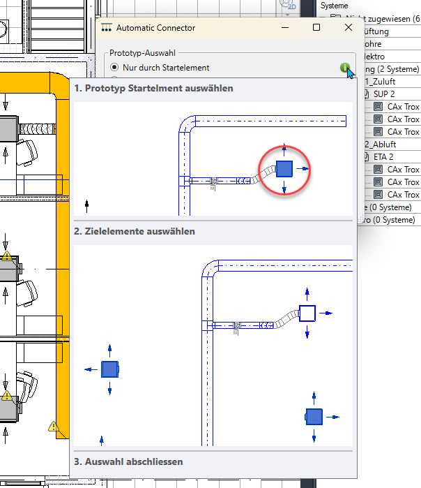 auxalia Revit ProjectBox: Effiziente Netzanschlüsse mit dem Magic Connector – Abbildung 3