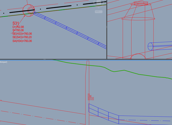 Civil 3D: Kanal- und Druckleitungsnetz verbinden – Abbildung 1