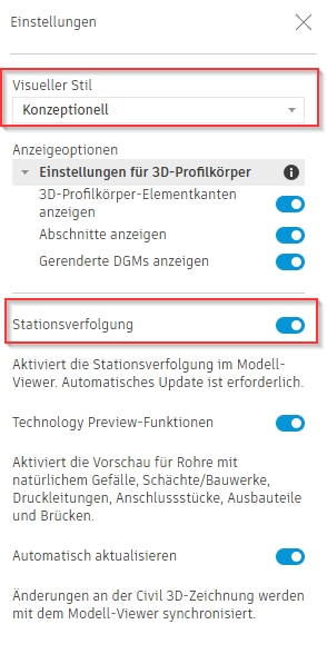 Civil 3D-Modell-Viewer – Abbildung 6