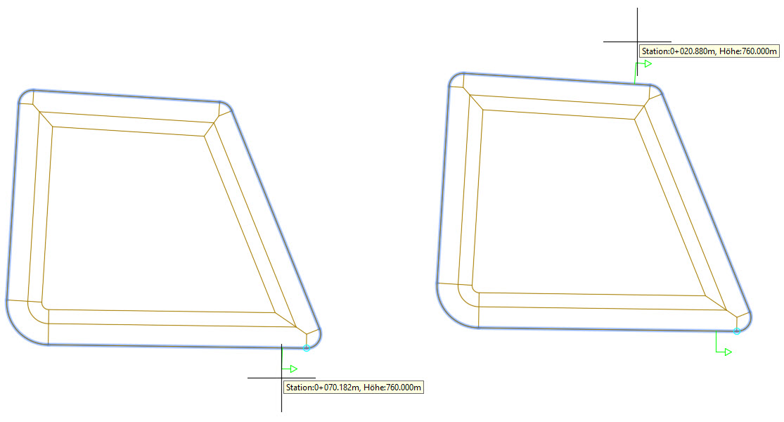 Civil 3D: Übergänge in Verschneidungen einsetzen – Abbildung 2
