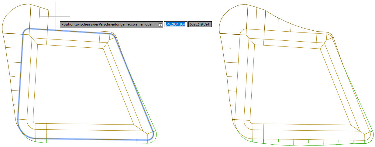 Civil 3D: Übergänge in Verschneidungen einsetzen – Abbildung 5