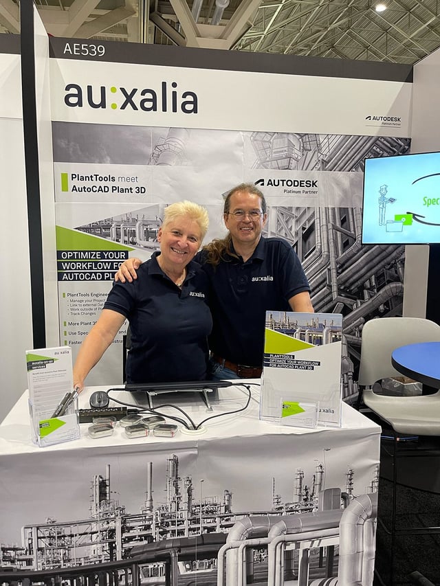 Fokus Anlagenbau: auxalia auf der Autodesk University 2022 – Abbildung 1