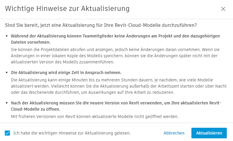 Revit & ACC: Cloud-Modell-Upgrade und Arbeitsweisen im Detail – Abbildung 13
