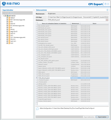 Revit ProjectBox mit integrierter RIB iTWO 5D Schnittstelle – Abbildung 1