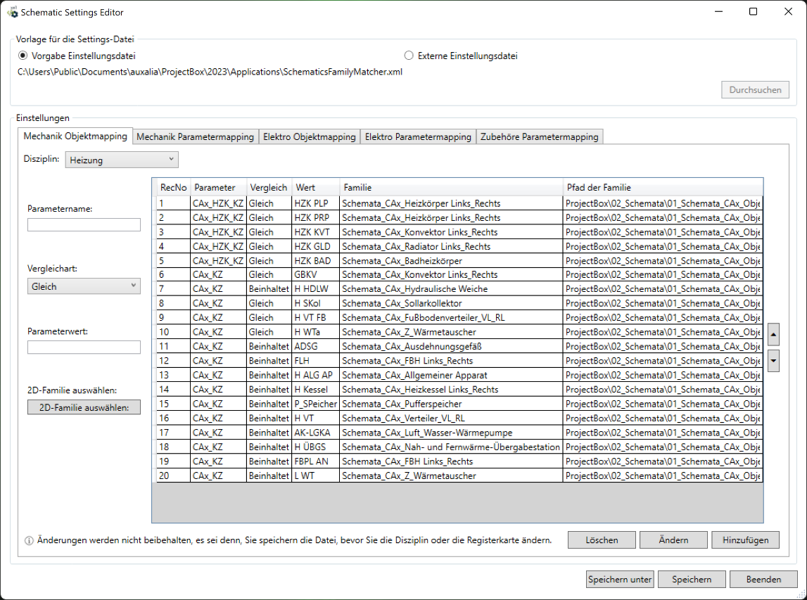 Revit ProjectBox: Update für Revit 2022 & 2023 mit Elektro Schemata Manager – Abbildung 6
