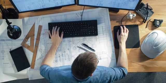 CAD-werkplek