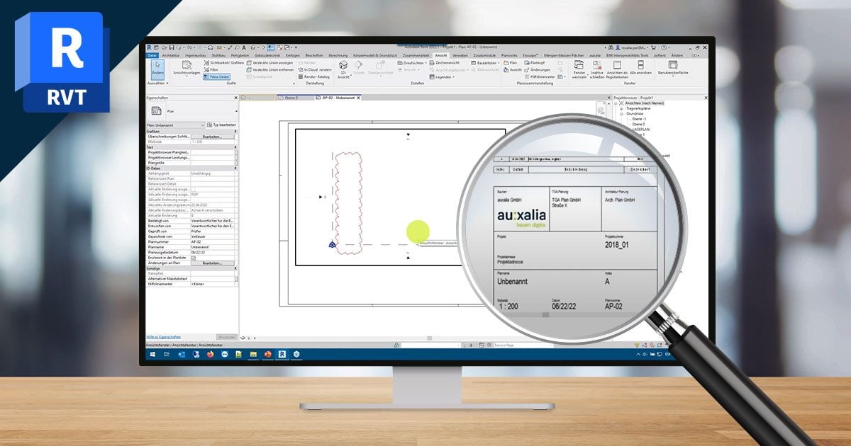 Autodesk Revit: Planköpfe intelligenter erstellen