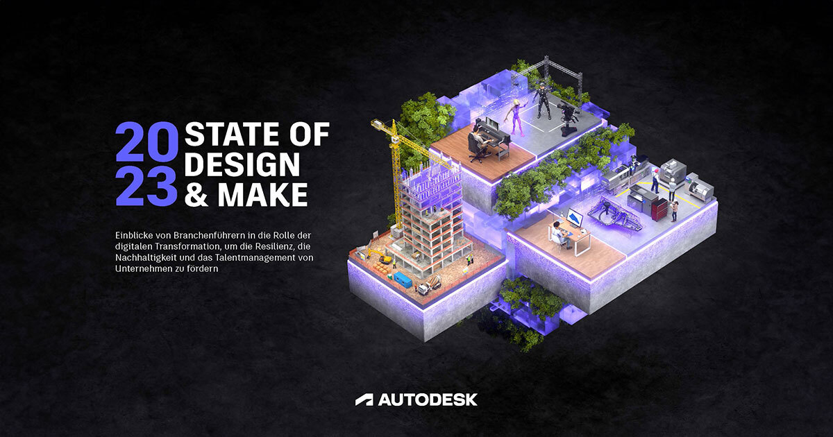 Autodesk Studie: Einblicke in die digitale Transformation der kommenden Jahre
