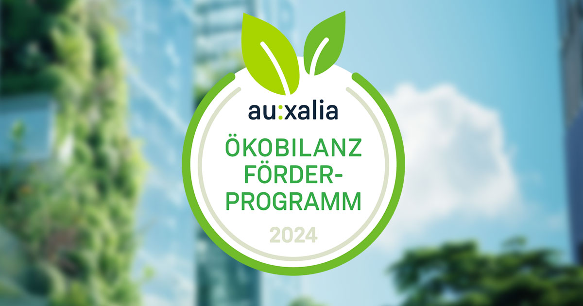 auxalia startet Förderprogramm mit über 100.000 € zur Unterstützung nachhaltiger Bauprojekte