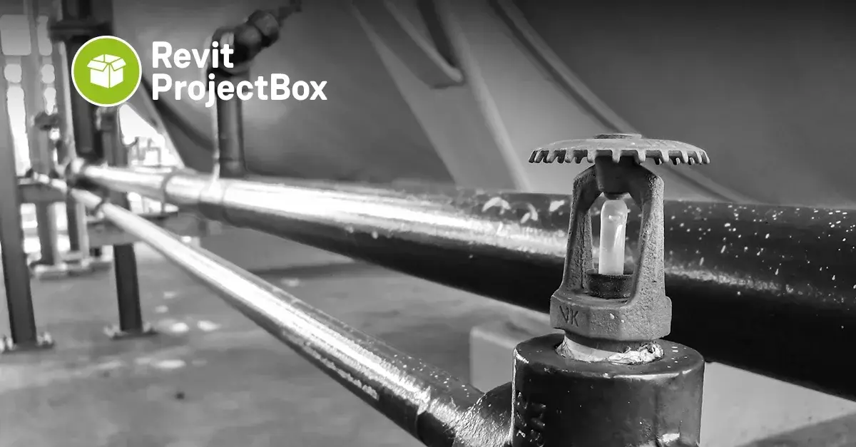 BIM-konforme Sprinklerplanung mit Revit ProjectBox &amp; Sprinkler-Kombinatorik-Familien