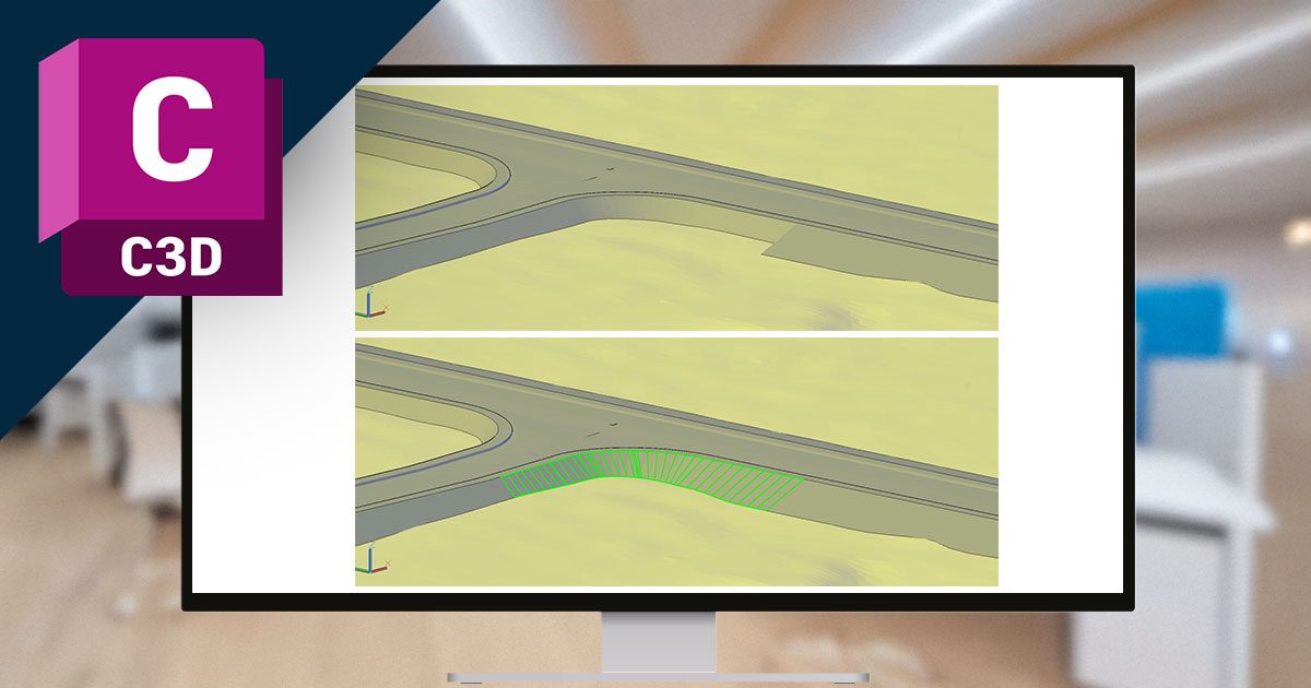 Civil 3D 2025: Übergänge für 3D-Profilkörper einfach modellieren und verwalten