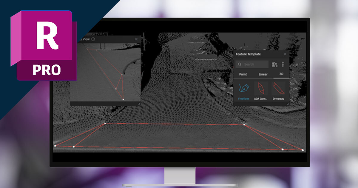 Intelligente Punktwolkenverarbeitung in Autodesk ReCap Pro