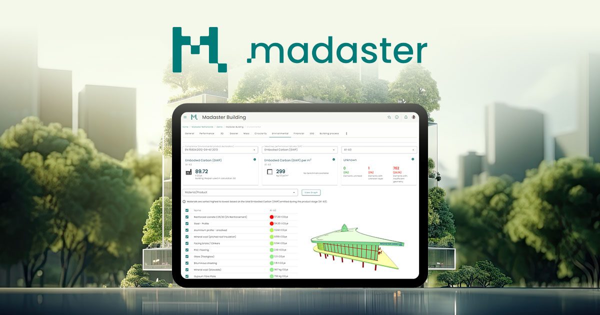 Madaster – das digitale Ökosystem für zirkuläres Bauen