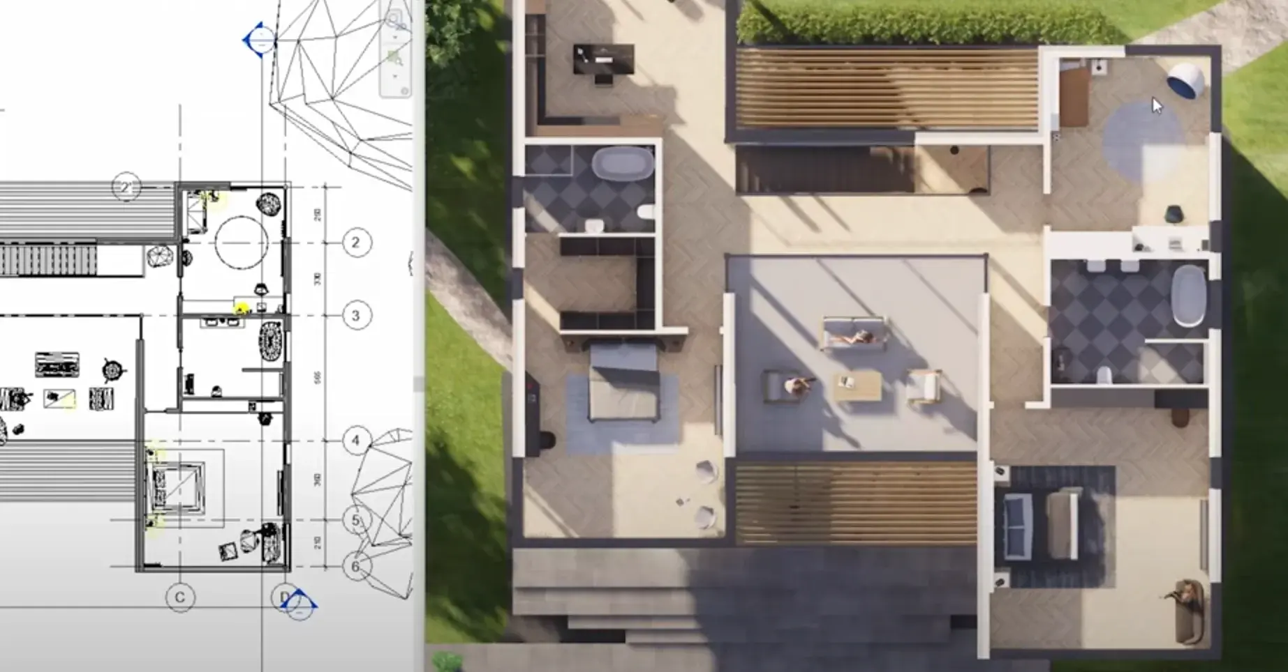 Neues Enscape 3D Release 2.7: 3D-Renderings aus Revit jetzt auch auf Deutsch!