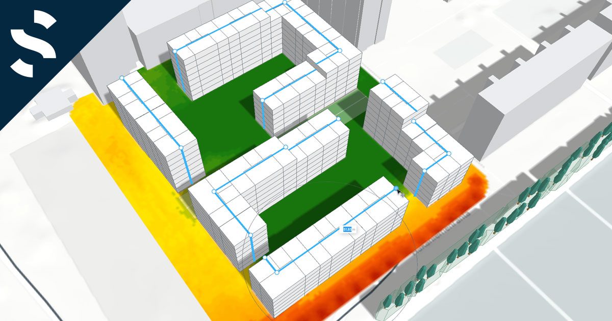 Autodesk Forma ermöglicht Lärm-Schnellanalyse zur Standortplanung