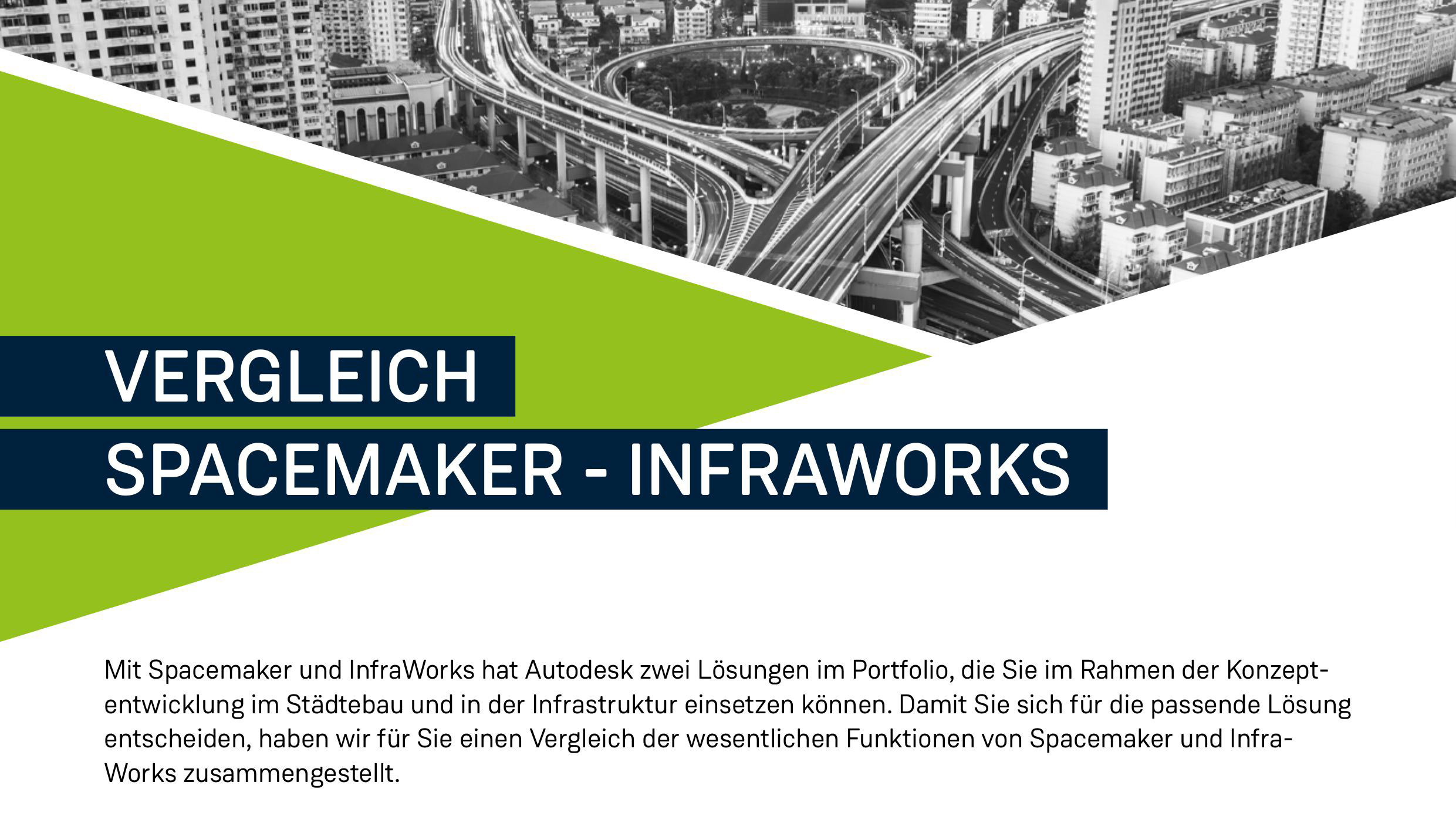 Autodesk Forma oder InfraWorks? Die wichtigsten Funktionen im Vergleich